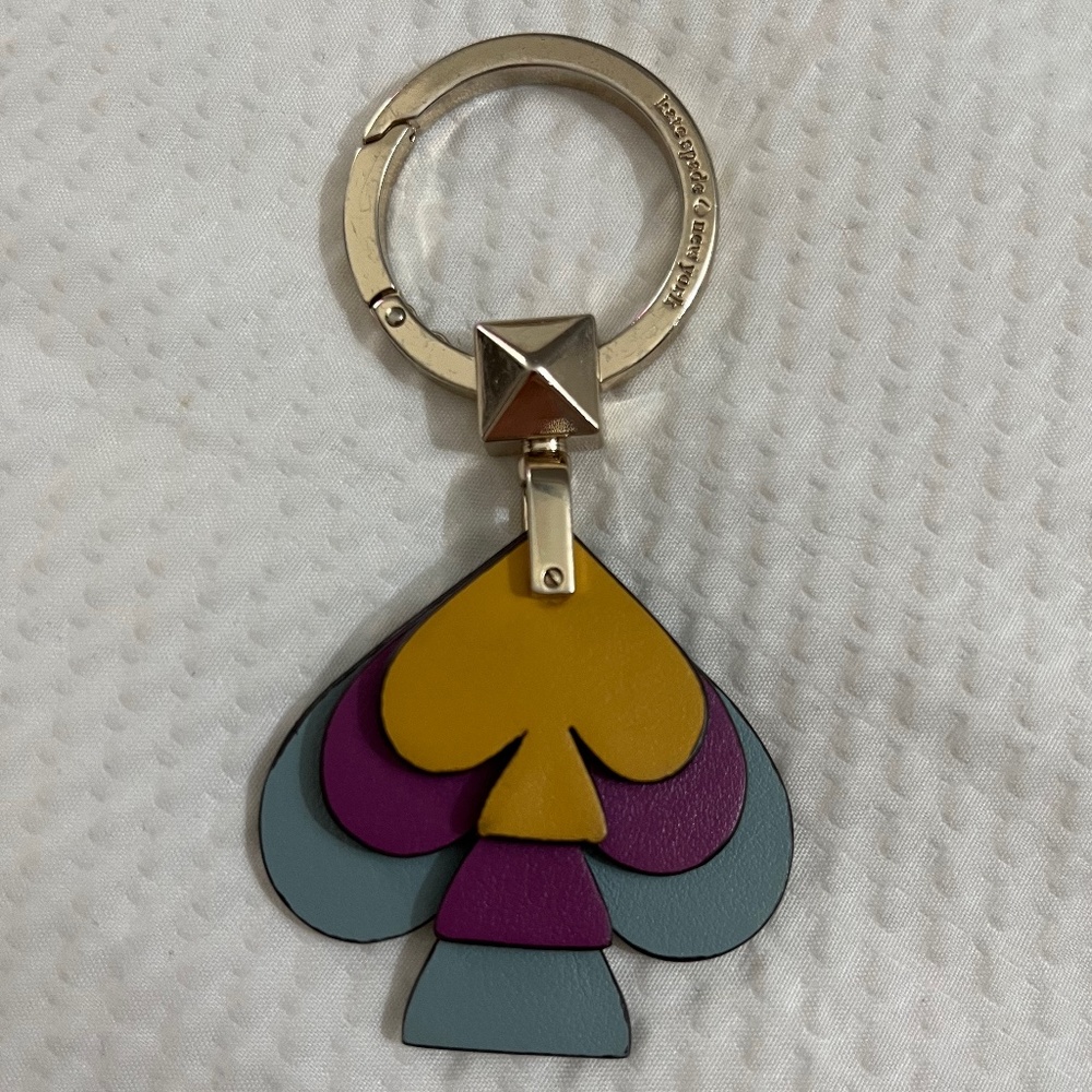 Kate Spade Stacked Spade Key Fob